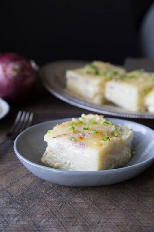 Four Onion Scalloped Potatoes