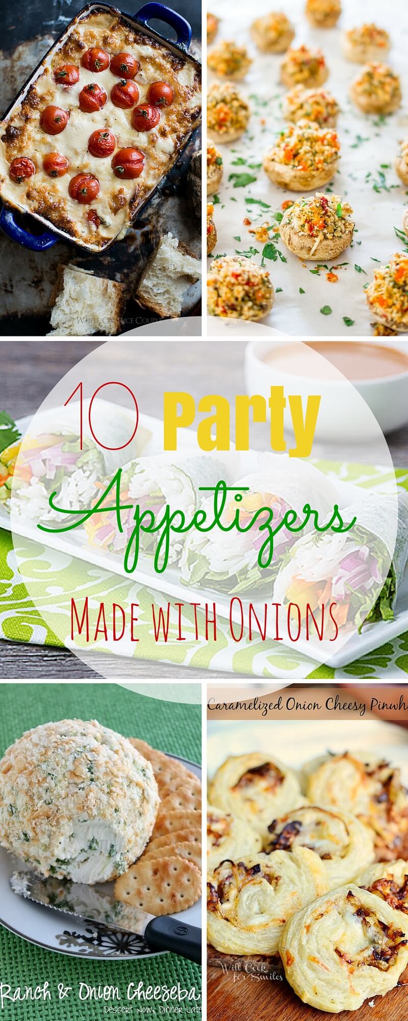 10 Party Appetizers Made with Onions