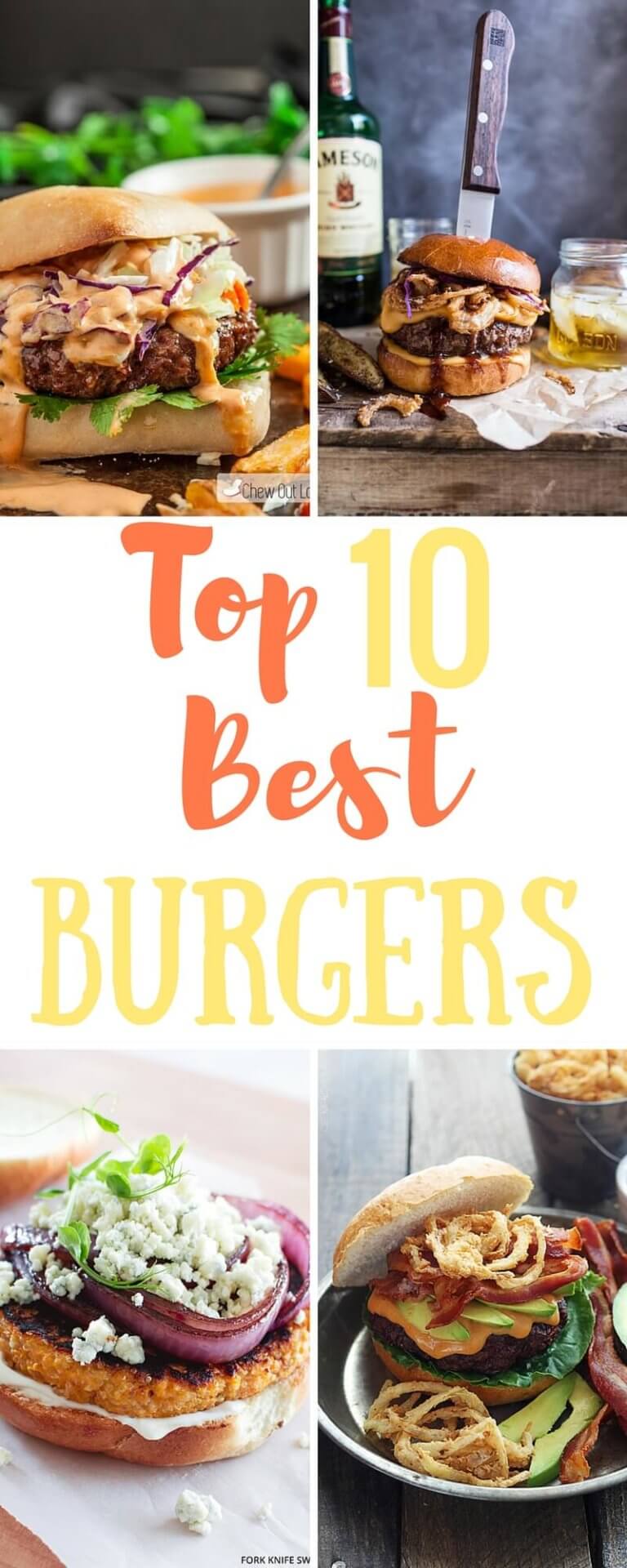 Top 10 Best Burger Recipes