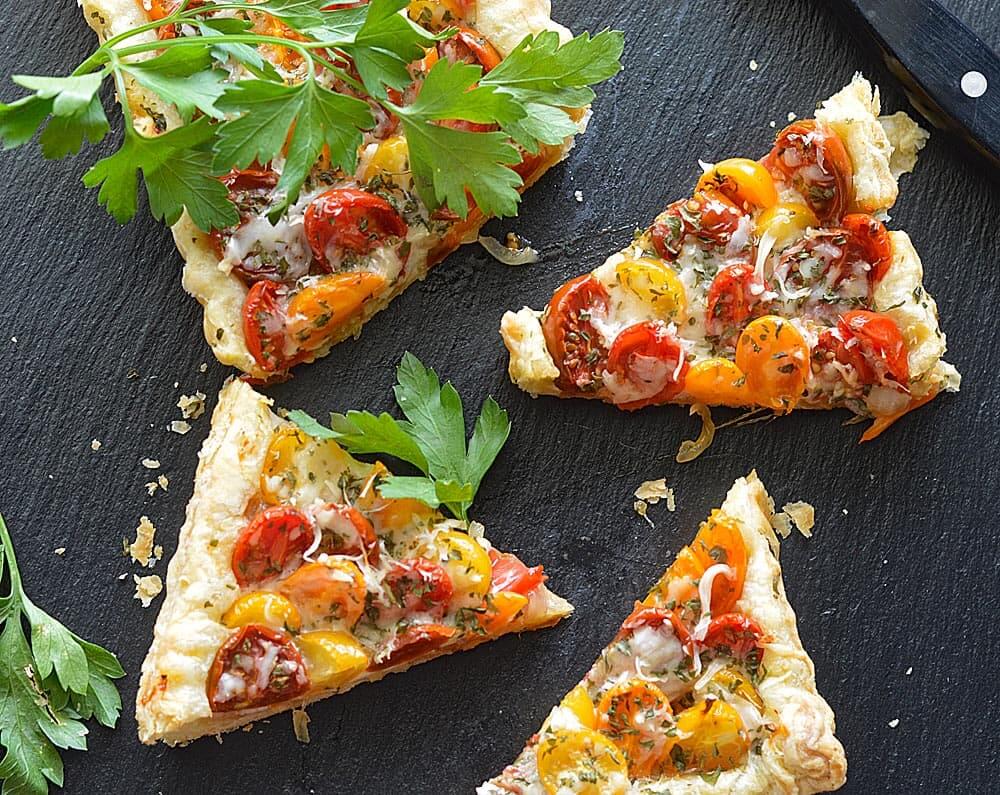 A collection of Amazing Tarts with Onions