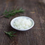 Diced onions photo.