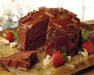 Caramelized Secret Chocolate cake