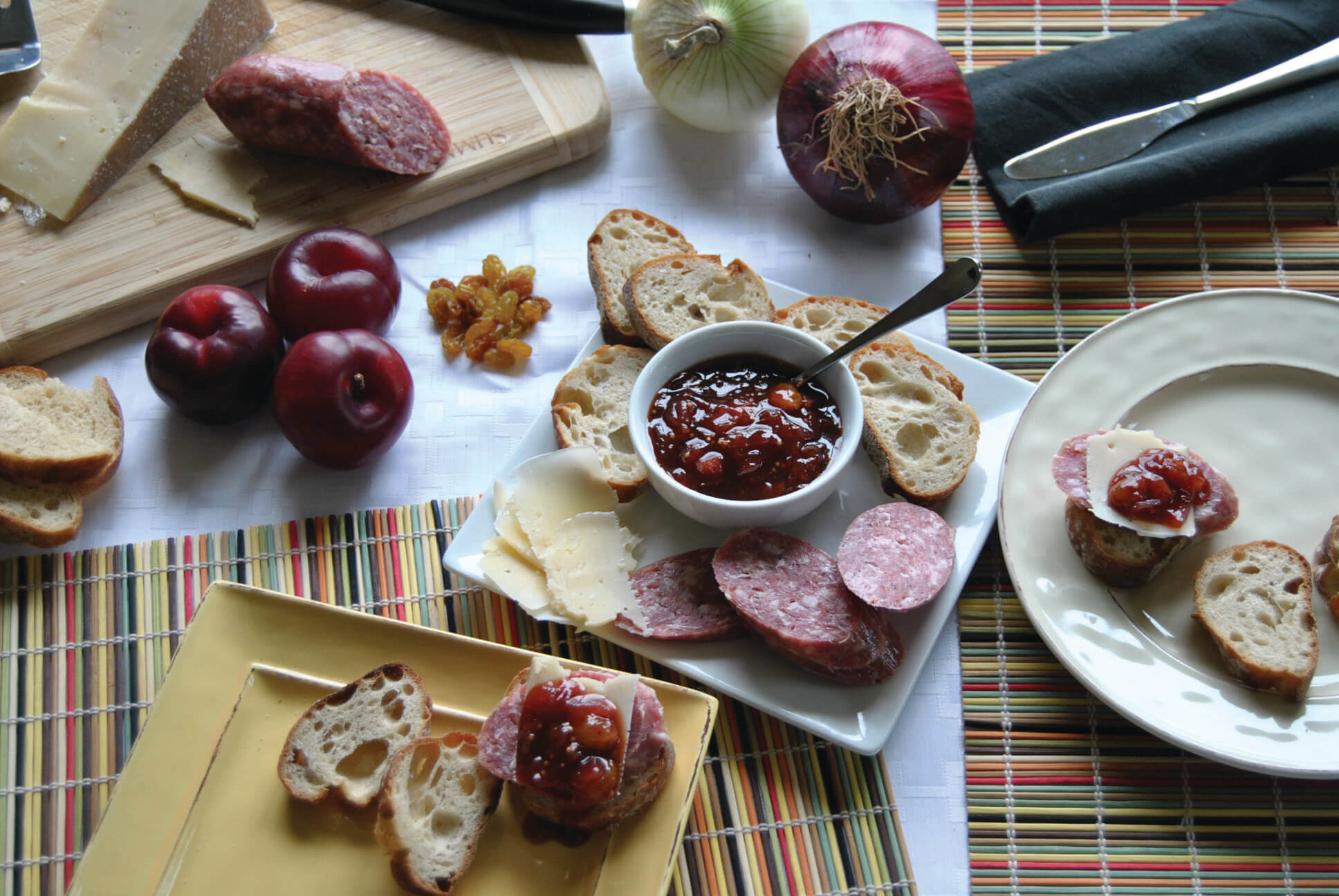 Asian Plum-Onion Chutney
