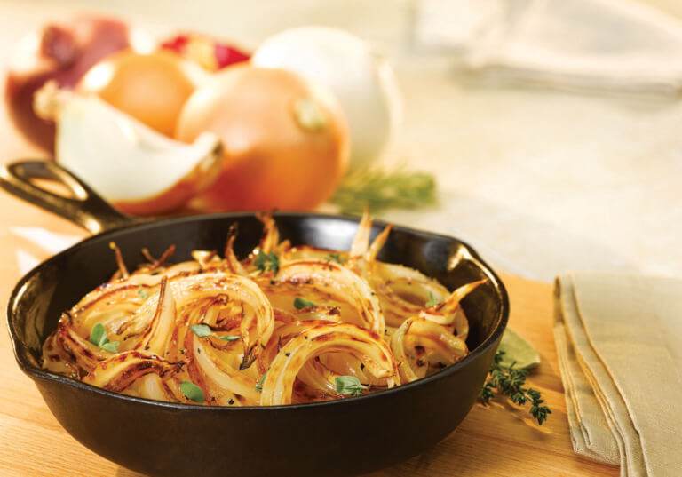 Caramelizing is one idea for What To Do With Too Many Onions
