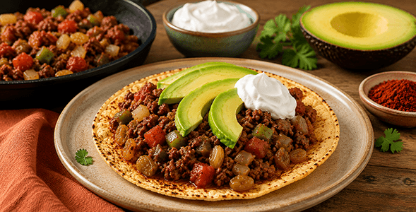 5-a-day Tostadas