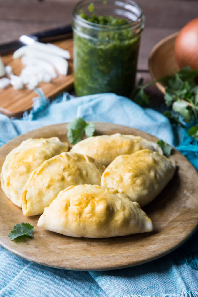 BeefandOnionEmpanadas on cutting board