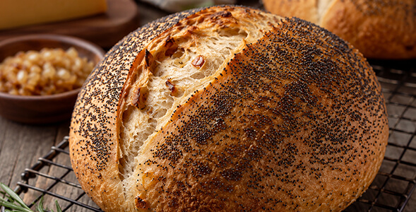 Buckwheat Onion bread