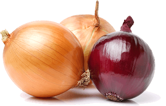 Trio of onions