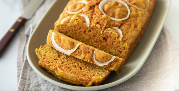 Curry Onion Quick Bread