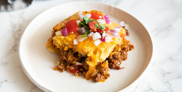 Onion Tamale Pie
