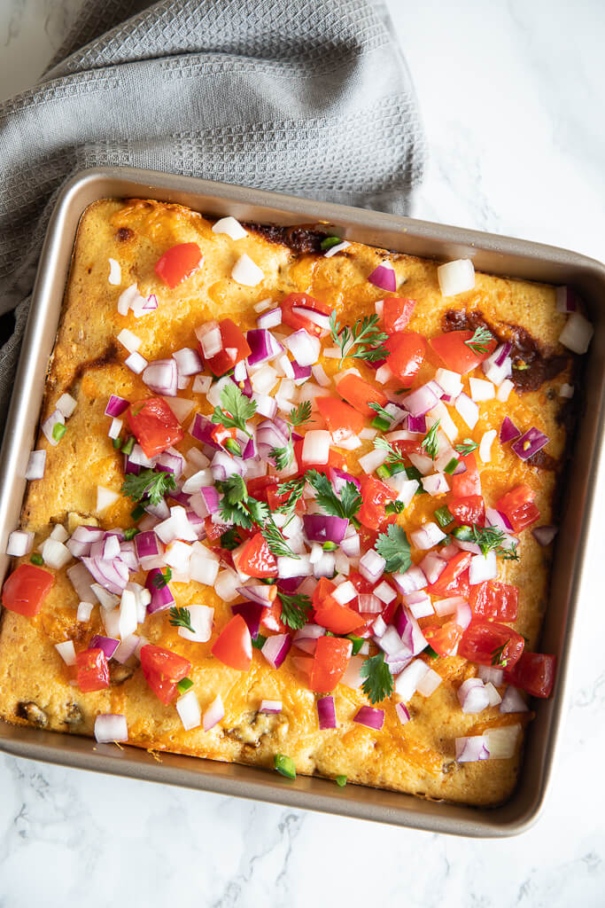 Onion Tamale Pie