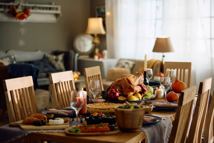 holiday table