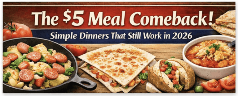 $5 Meal comeback art