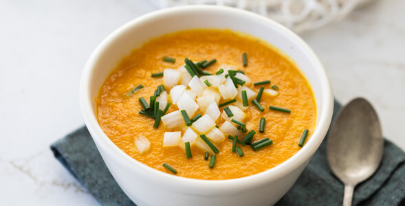 Onion, Carrot & Ginger Soup
