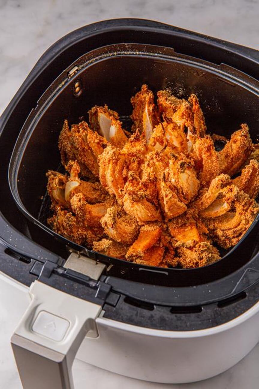 air fryer onion bloom