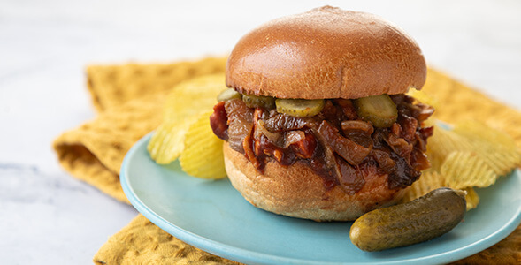 Caramelized Onion Barbecue Chicken Sandwiches