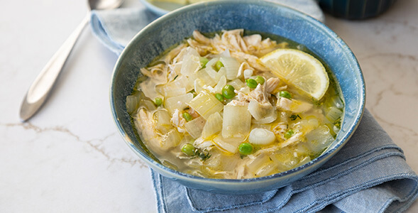 Lemon Chicken and Onion Soup