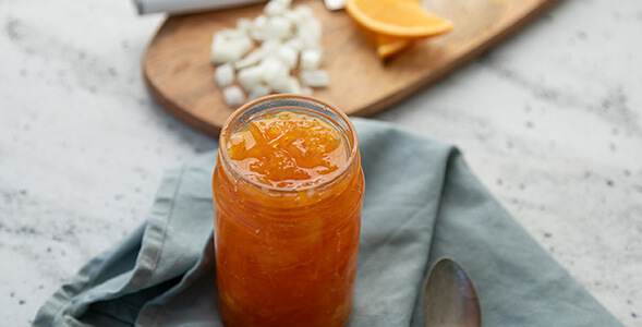 Sweet Onion and Orange Jam
